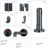 304 Stainless Steel Accessories for toilet partition